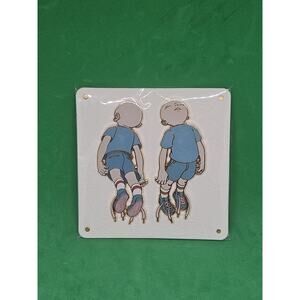 James Jean Descendents AZURE PINK Limited Edition Enamel Lapel Pin 500